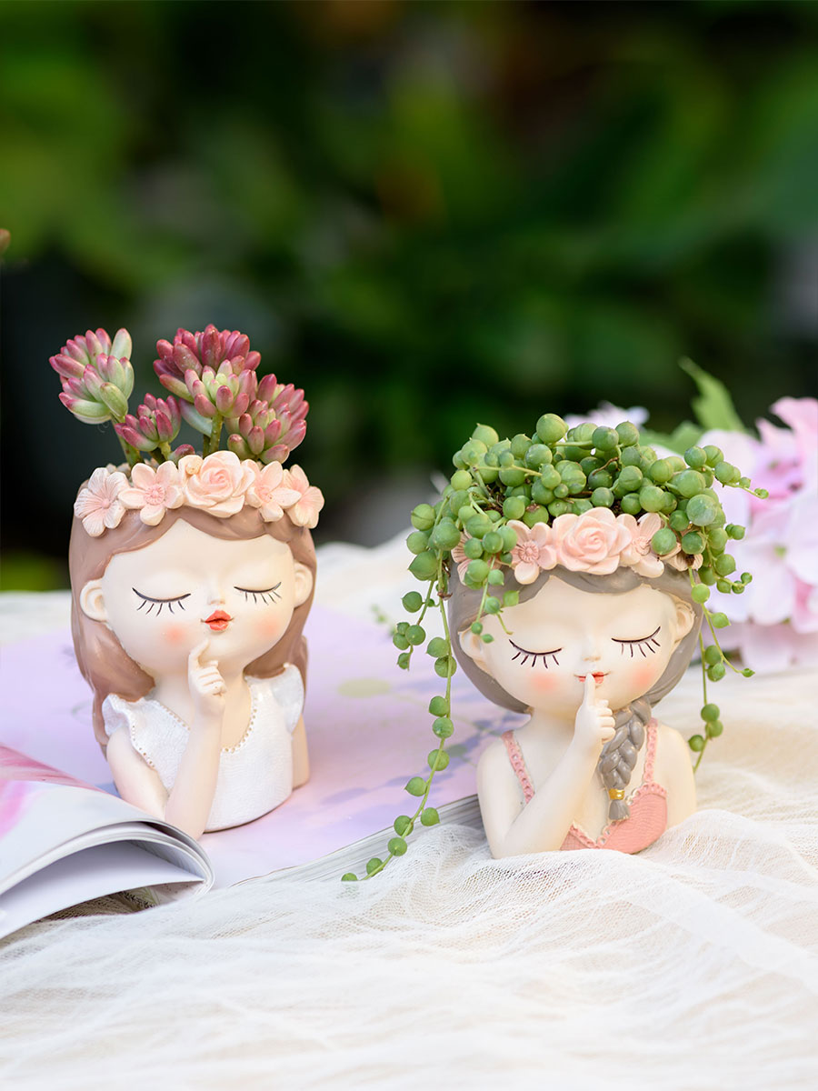 Japanese Garden Bonsai - Fairy Succulents Planters Flower Pots Cactus