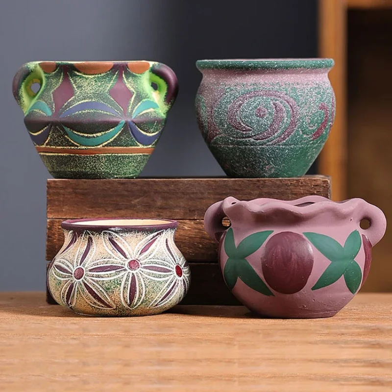Japanese Garden Bonsai - Mediterranean Succulent Flower Pots Home Made