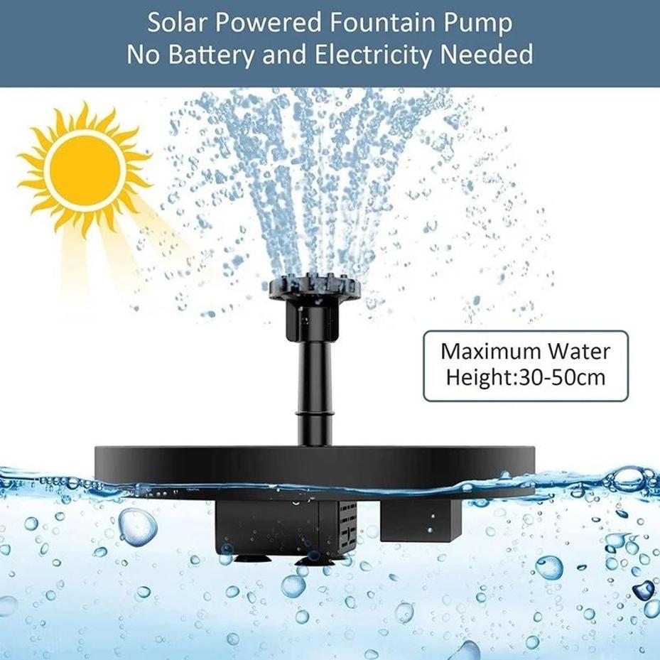 Water Source Mini Solar Water  - đánh giá và giá Bonsai Garden Fountain