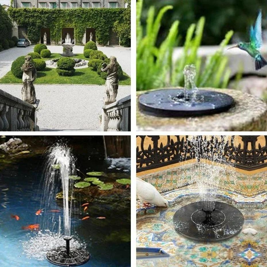 Water Source Mini Solar Water  - đánh giá và giá Bonsai Garden Fountain