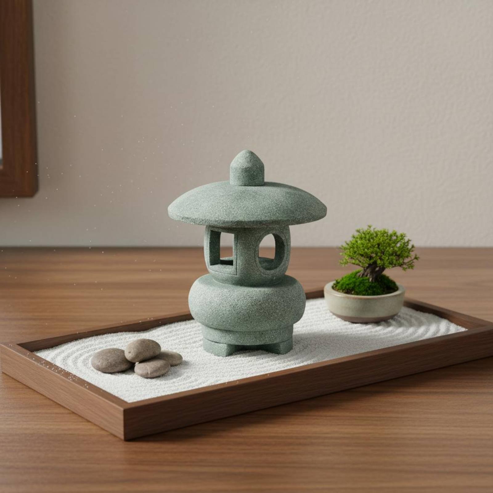 Miniature Stone Lantern Antiqu - đánh giá và giá Japanese Garden Bonsai