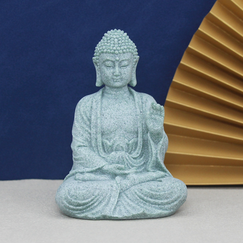 Stone Buddha Little Monks Stat - đánh giá và giá Bonsai Garden Thailand