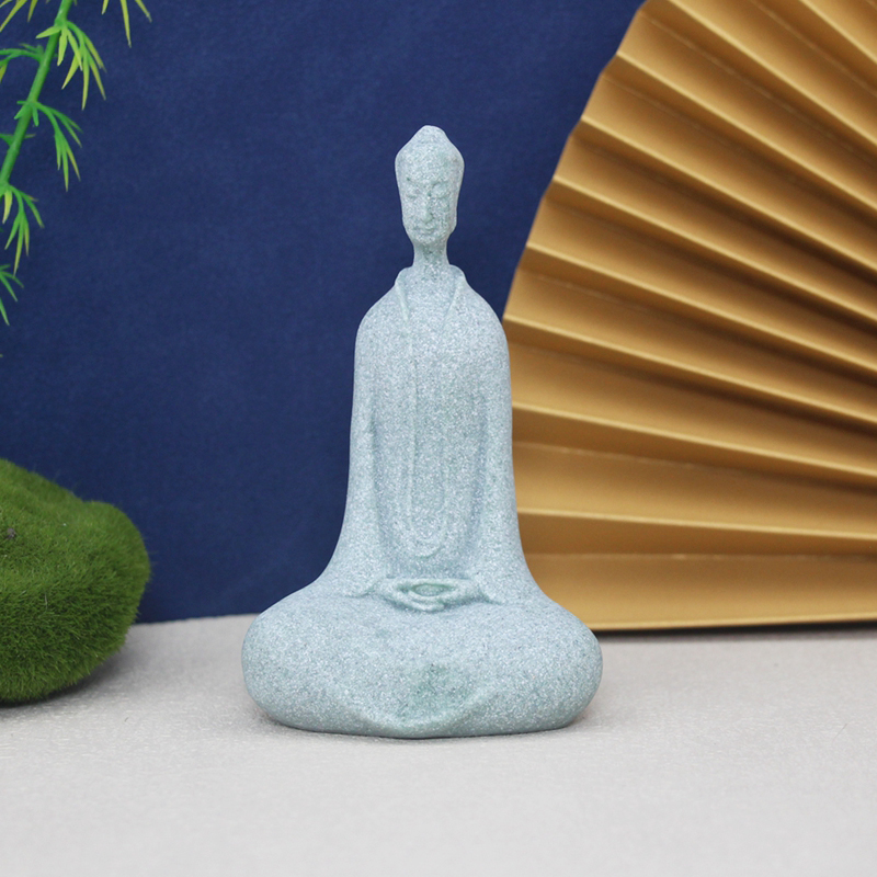 Stone Buddha Little Monks Stat - đánh giá và giá Bonsai Garden Thailand