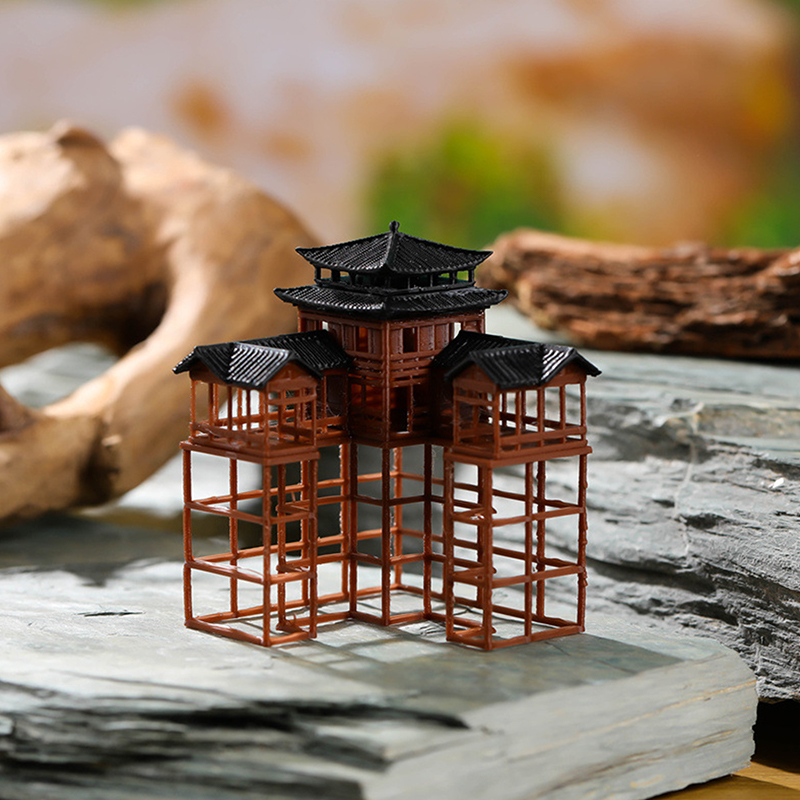 Ancient Building Model Miniatu - đánh giá và giá Japanese Garden Bonsai