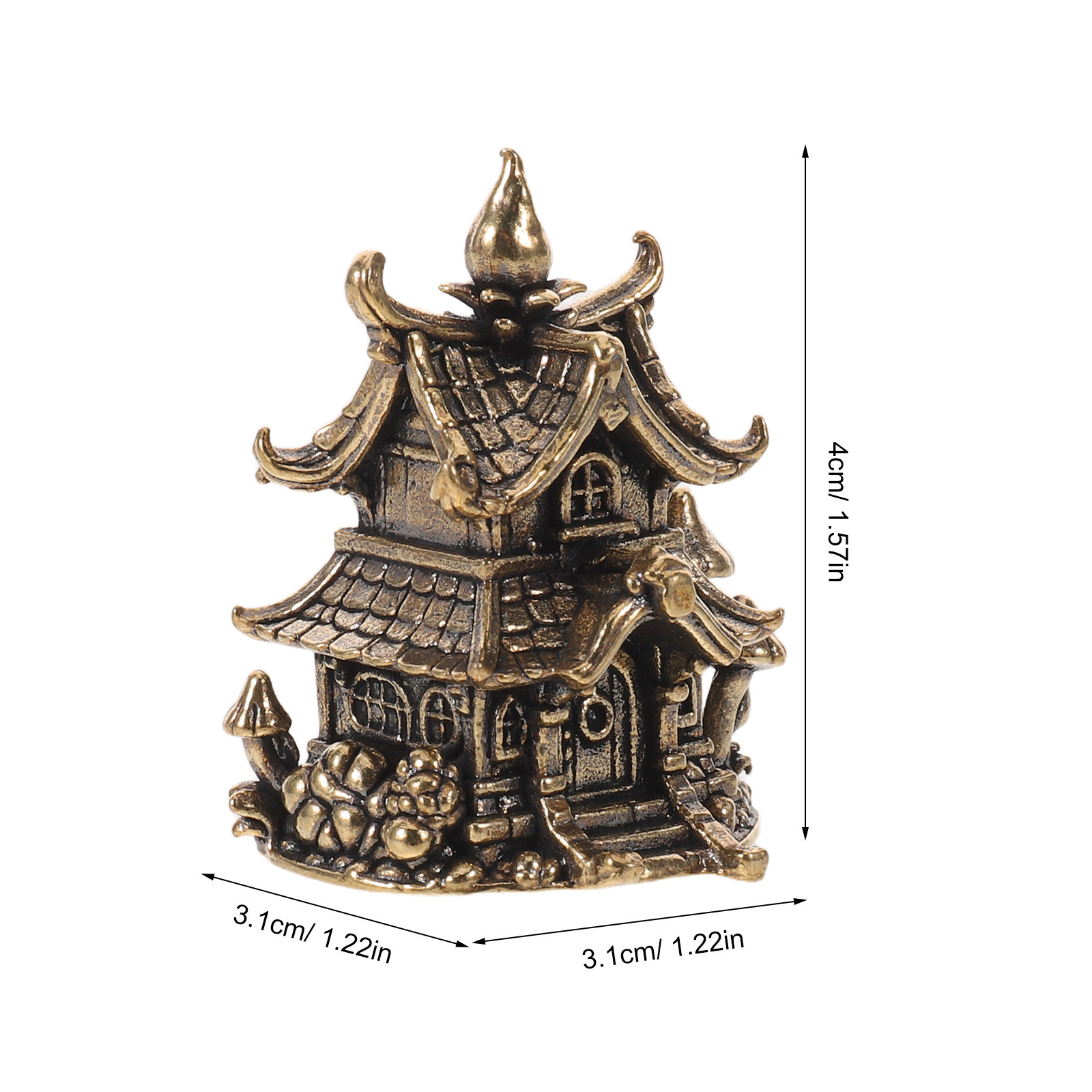 Vintage Brass Mini Japanese Pa - đánh giá và giá Mini Bonsai Zen Garden