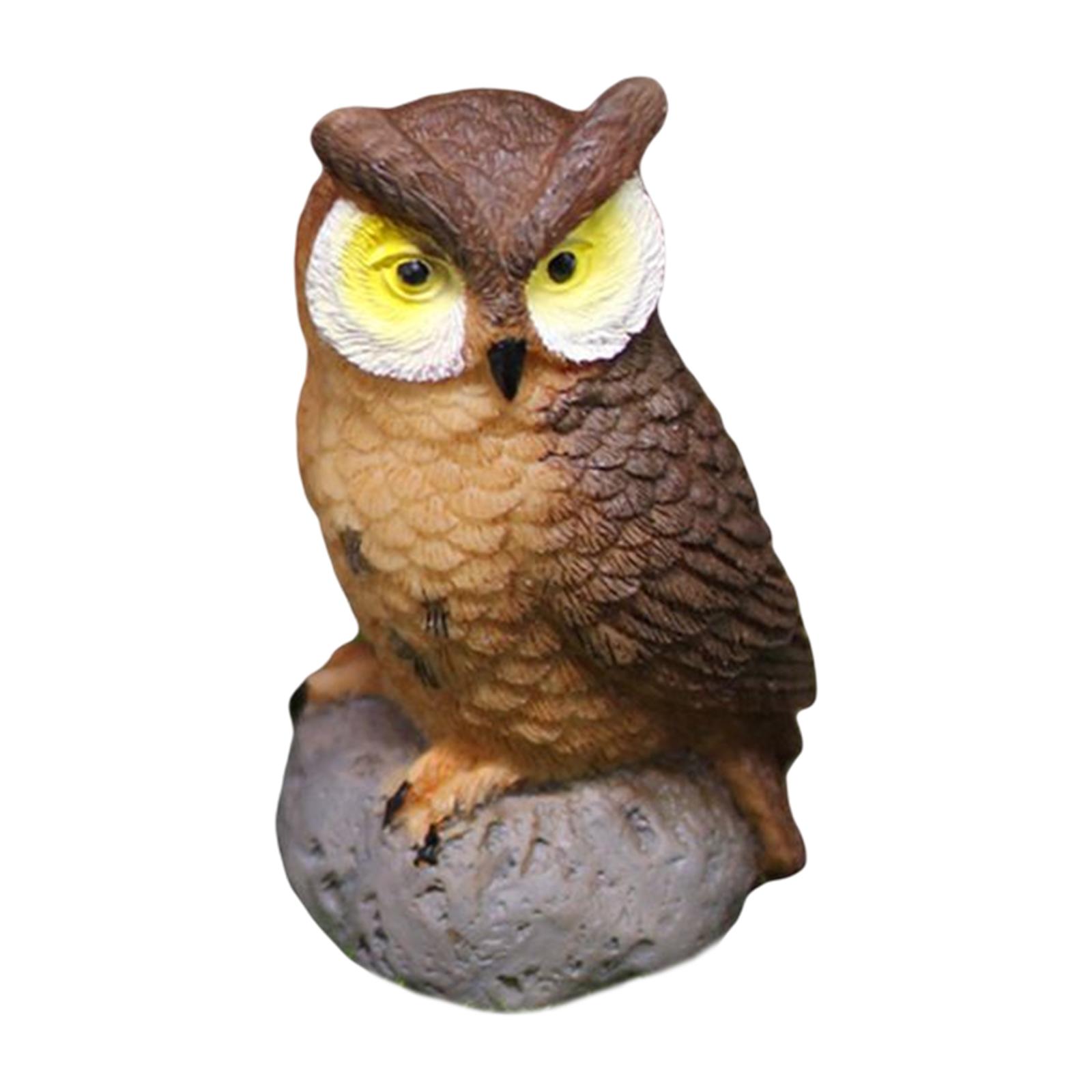 Mini Owl Figurine Resin Garden - đánh giá và giá Mini Bonsai Zen Garden