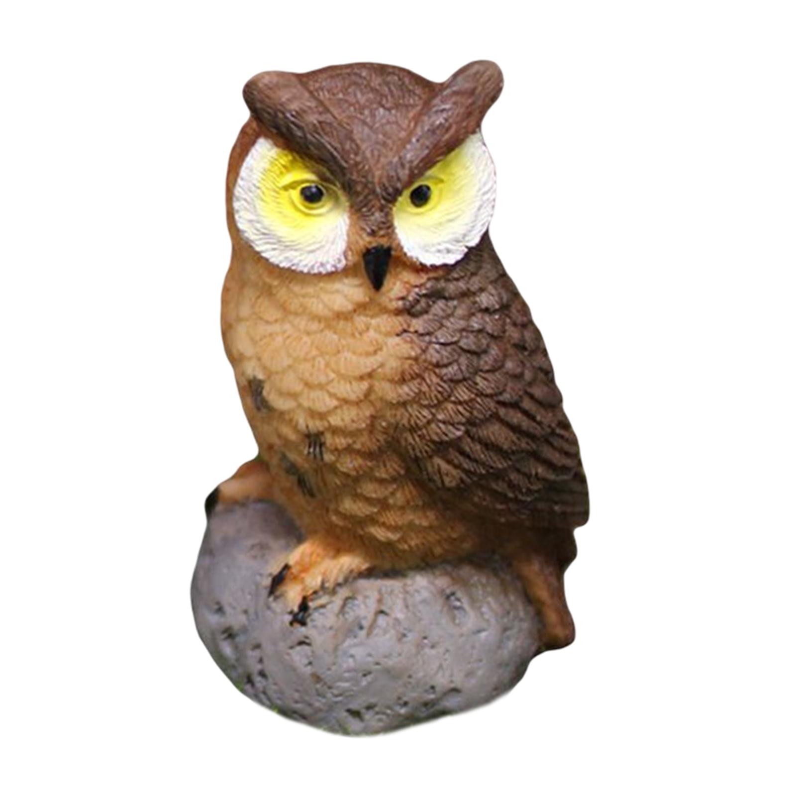Mini Owl Figurine Resin Garden - đánh giá và giá Mini Bonsai Zen Garden