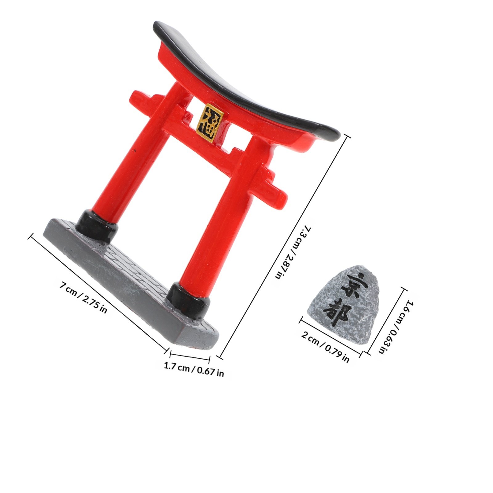 Japanese Miniature Torii Gate  - đánh giá và giá Japanese Garden Bonsai