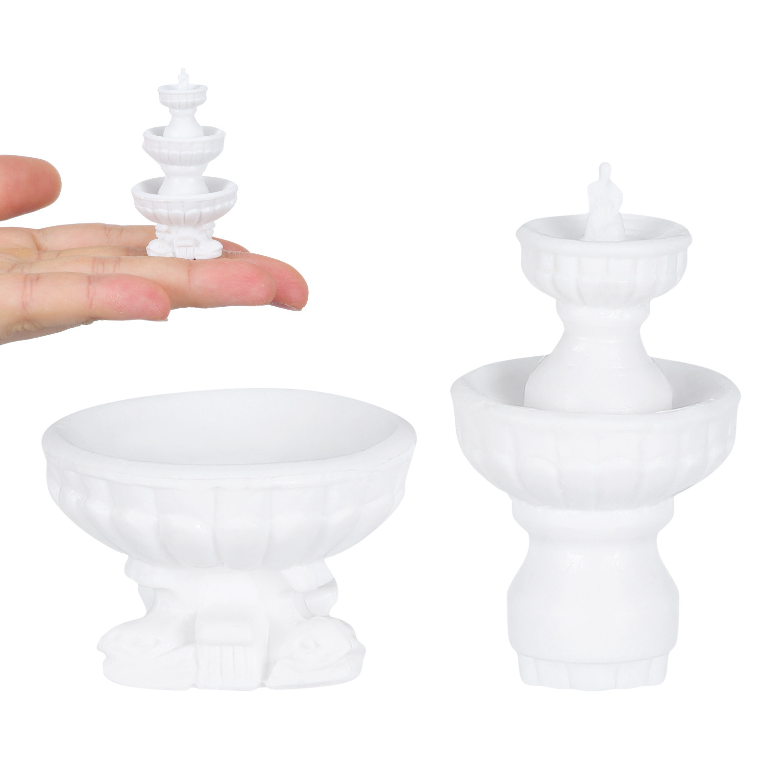 Micro Landscape Fountain Plast - đánh giá và giá Bonsai Garden Fountain