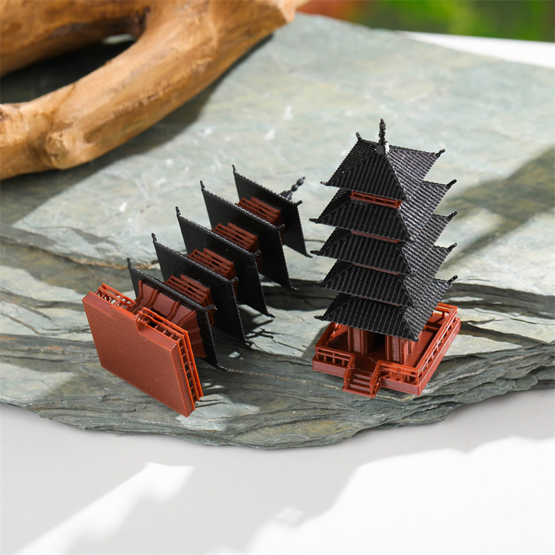 1pc Mini Pagoda Statue Chinese - đánh giá và giá Mini Bonsai Zen Garden